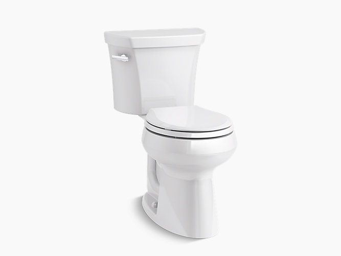 Two Piece Round Front 1 28 Gpf Toilet, Kohler Comfort Height Toilet Round Bowl